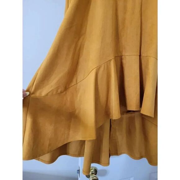 NWT Anthropologie Maeve Cosima Flounced Midi Skirt 20W - Picture 3 of 11